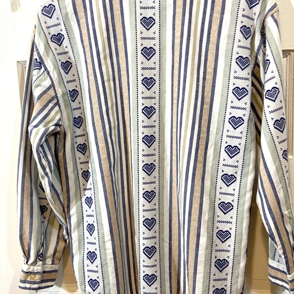 Vintage 80s cottagecore button up - Picture 5 of 6